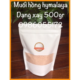 2 loại muối hồng Himalaya - 1kg