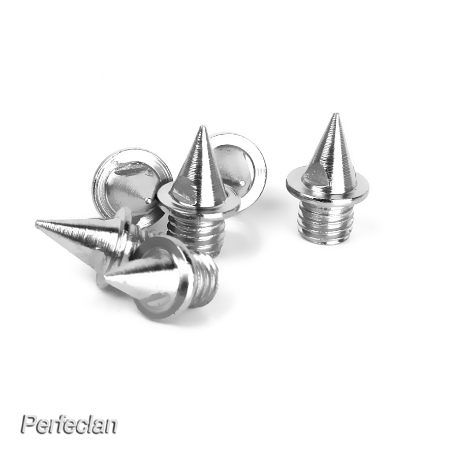 Set 60 Phụ Kiện Thay Thế Cho Giày Thể Thao Màu Sắc Bạc 7Mm