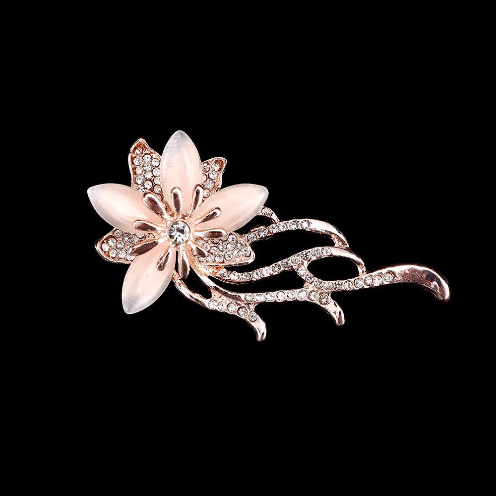 Trâm Cài Áo VANES1 Bó Hoa Nữ|Quà Tặng Hình Oval Độc Đáo Ấn Tượng|Khay Nhựa Acrylic Đựng Đồ Tiện Dụng