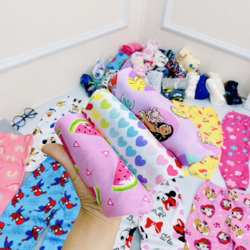 Combo 10q Dài - Quần Chục Dài Cotton Bozip Hàng Đẹp Cho Bé Trai - Bé Gái