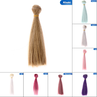 Tóc nối giả dài 15cm cho búp bê