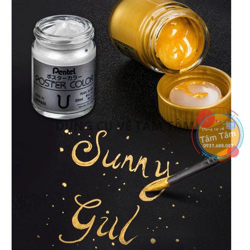 [ TÂM TÂM ]-Màu Poster pentel, màu nhủ poster Pentel-