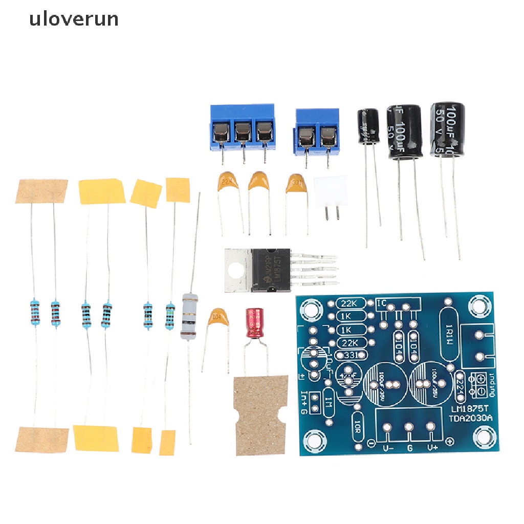 Uloverun Bảng Mạch Khuếch Đại Âm Thanh LM1875T mono 30W LM1875 Chất Lượng Cao