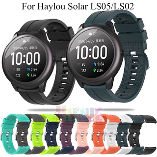 Dây Đeo silicone Thể Thao 20 22mm Cho Đồng Hồ Thông Minh Xiaomi haylou solar ls05 / Ls02