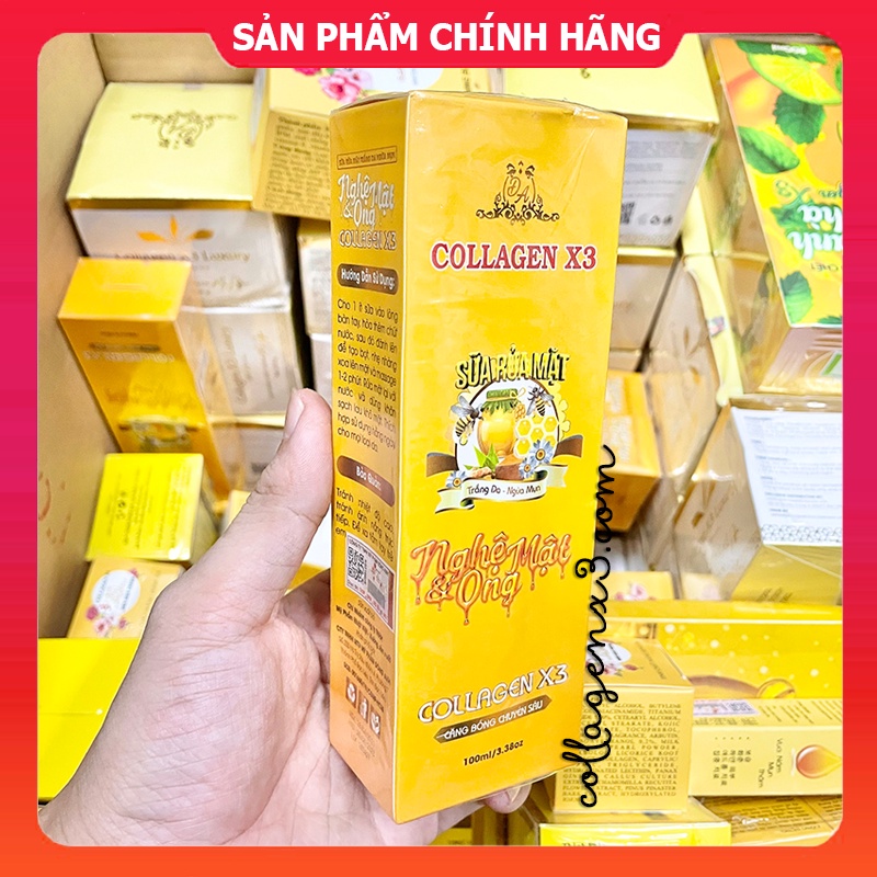 Combo Kem Chống Nắng Collagen X3 + Sữa Rửa Mặt Colagen X3 Luxury Mỹ Phẩm Đông Anh