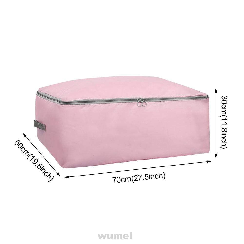 Reusable Convenient Oxford Cloth Washable Large Capacity Tidy With Zipper Dust Proof Storage Bag
