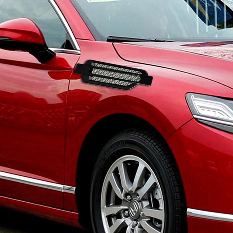 Bộ 2 Miếng Dán Trang Trí Lỗ Thông Gió Xe Hơi Tự Dính Tiện Dụng