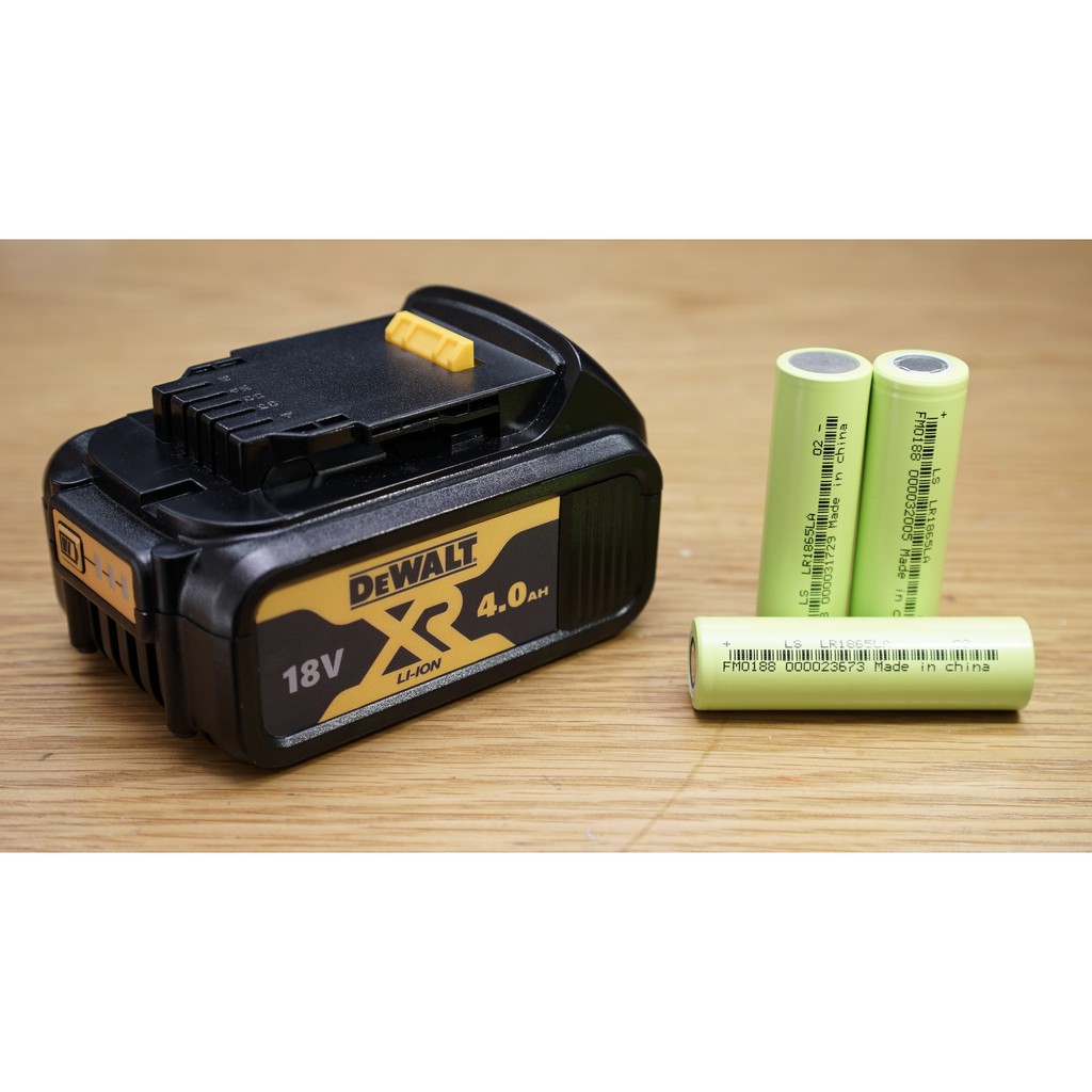 DMTT Pin Đóng 18v 2Ah, 2.5Ah, 3ah, 4Ah, 5Ah, 6Ah, 8Ah, 9Ah For Dewalt, Nhận Sạc Zin