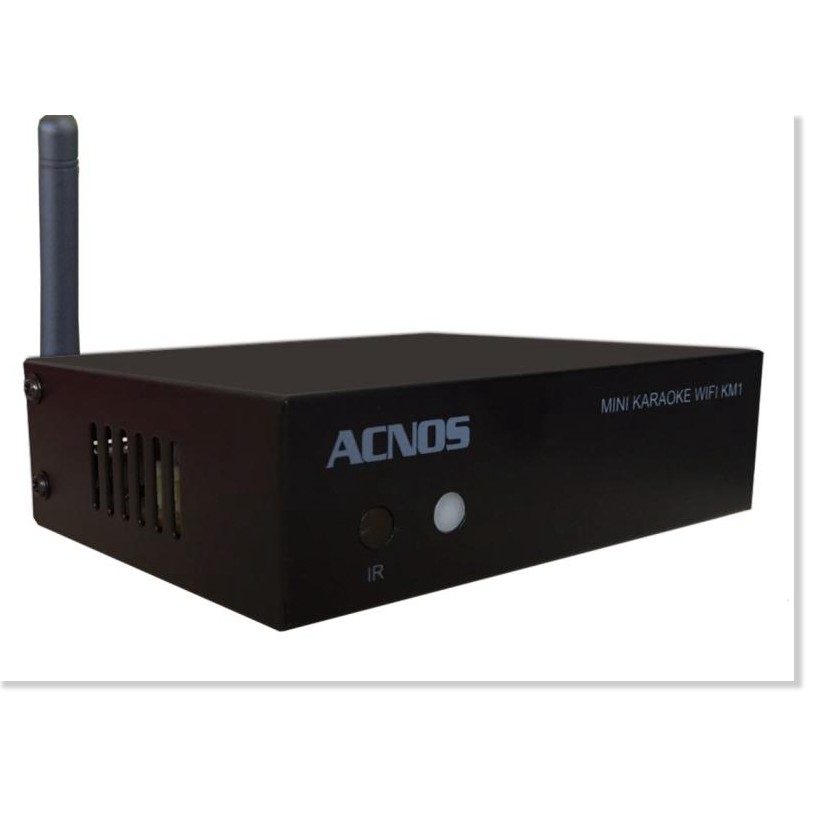 Đầu karaoke wifi Acnos KM8E  Màu sắc: đen,điều khiển trực tiếp qua smartphone.