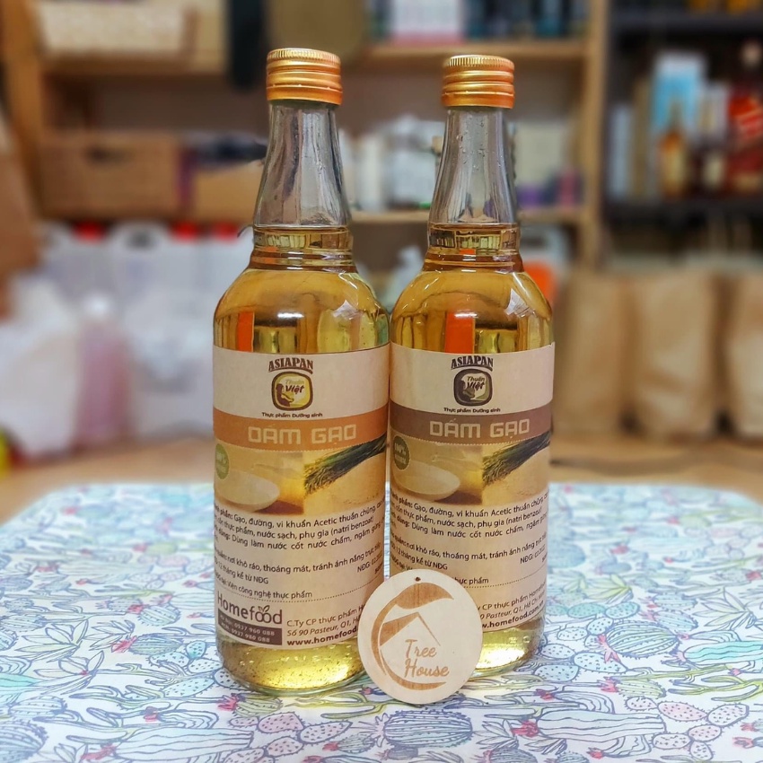 Dấm gạo, dấm táo Homefood 500ml