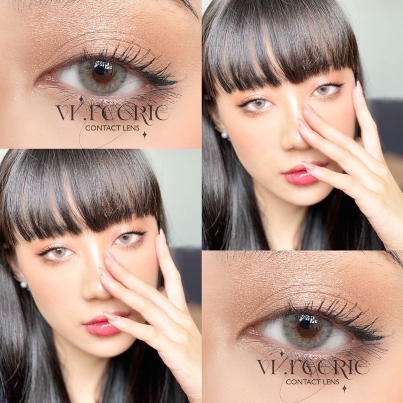 Lens xám RUNAWAY GRAY 0 độ nhập khẩu Hàn Quốc chính hãng
