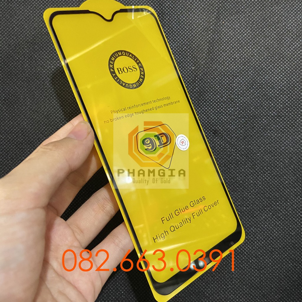 Kính cường lực Vivo Y11 full màn hình, full keo, siêu chuẩn