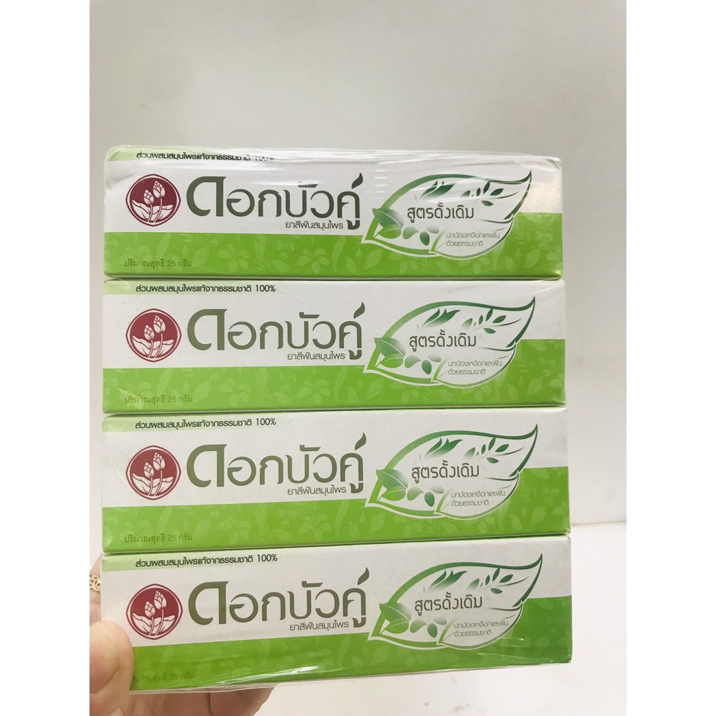 Kem đánh răng Thái Lan 25g dok bua ku