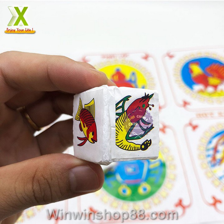 Bộ Đồ Chơi Lắc Bầu Cua Cá Cọp, Trò Chơi Vui Chơi Giải Trí Ngày Tết - Do_luu_niem