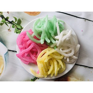 1kg mứt dừa non vị lá dứa đặc biệt
