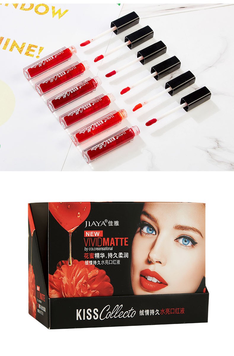 [Hàng mới về] Son bóng dạng lỏng chống thấm nước và không phai màu cao cấp | BigBuy360 - bigbuy360.vn