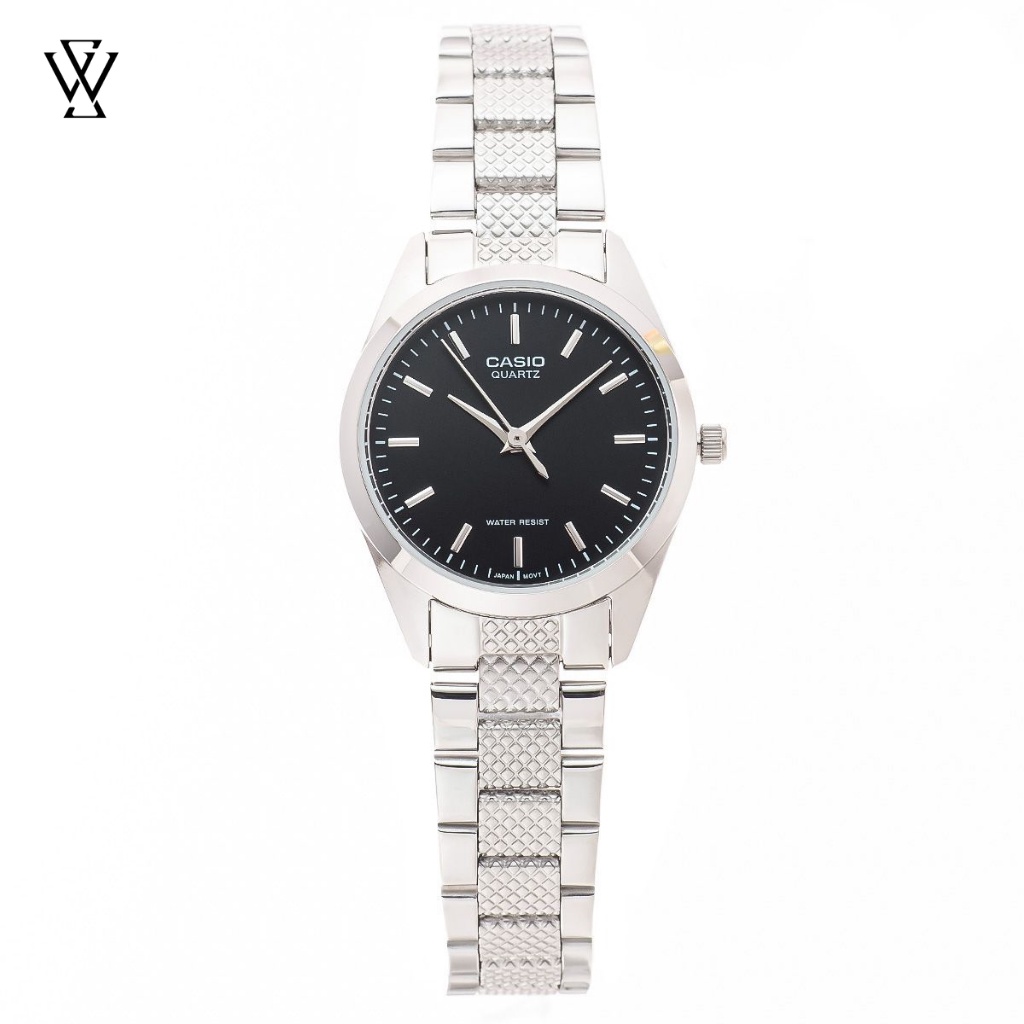 Đồng Hồ Quartz Nữ Casio WATCHSTORE LTP-1274D-1ADF Thiết Kế Mặt Kính Khoáng 22mm, Dây Kim Loại Và Vỏ Thép Không Gỉ