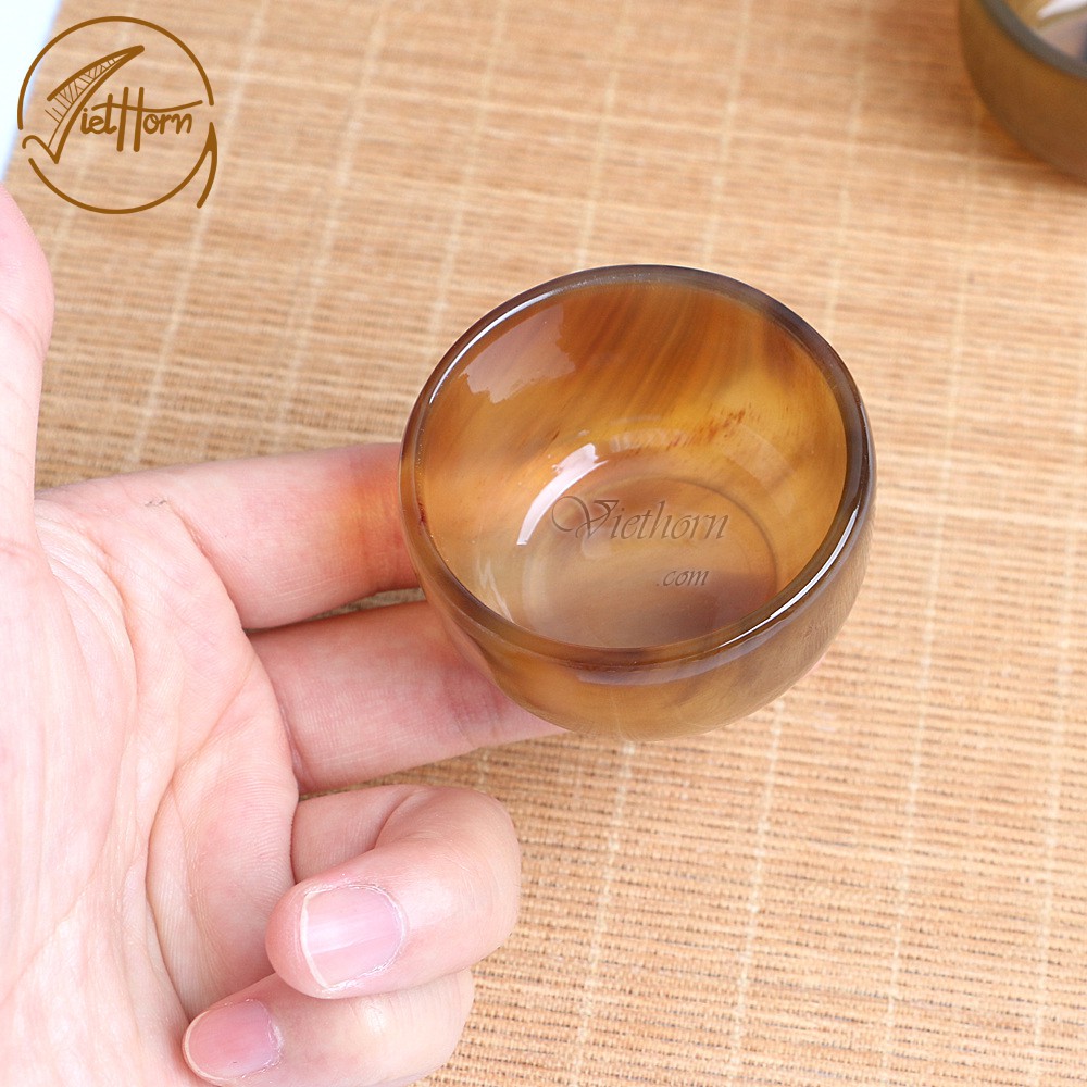 CHÉN SỪNG TRÂU DÙNG UỐNG TRÀ/RƯỢU/THANH NHIỆT GIẢI ĐỘC VIETHORN