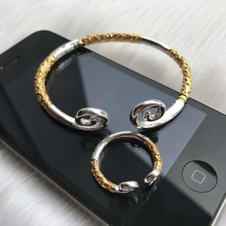 [Tặng Nhẫn] Vòng tay kim cô nam nữ bạc 925 Hoa Du Ký