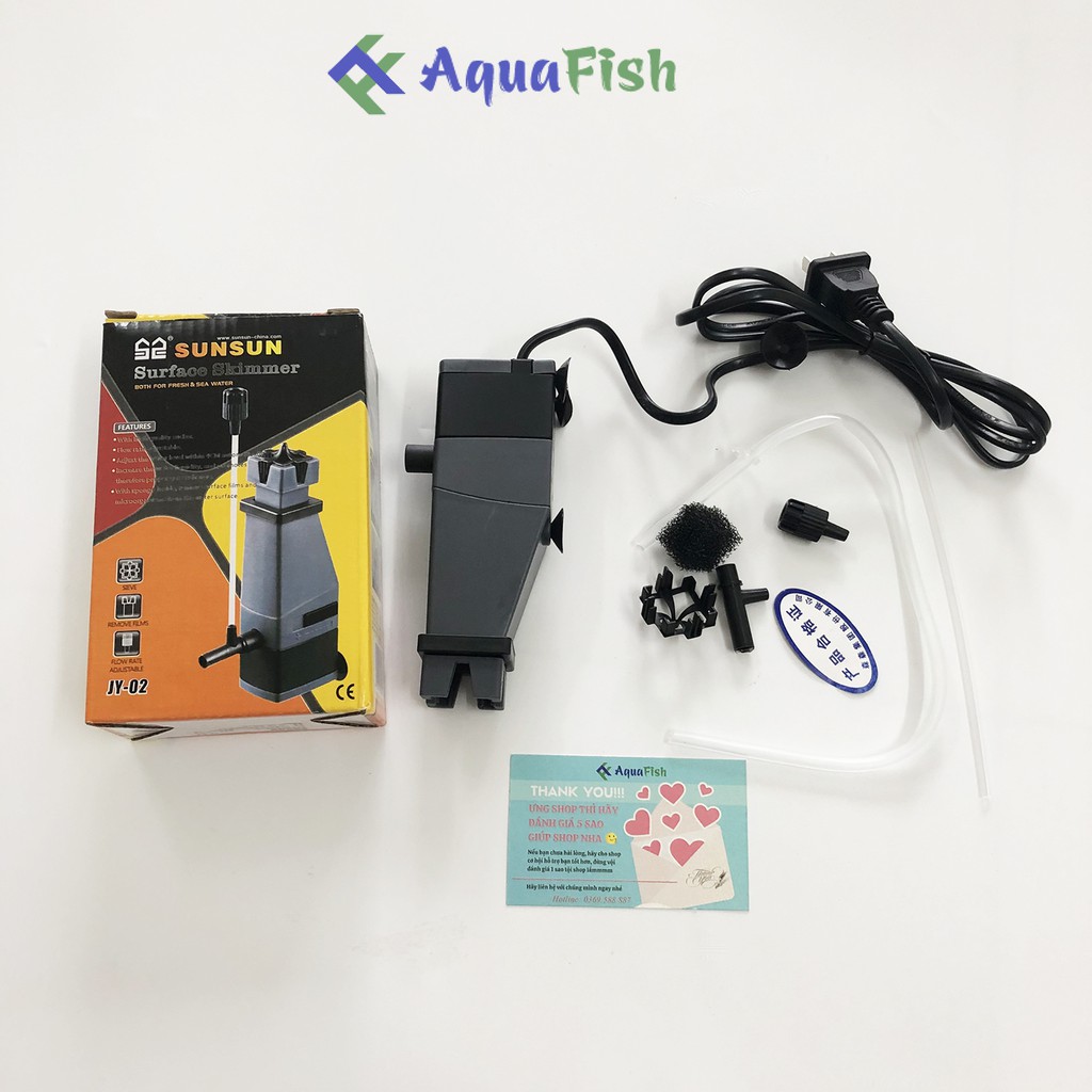 Hút Váng Mặt Nước Sunsun JY 02 và 03, Olifilm collector TO-300 Dành Cho Bể Cá Cảnh