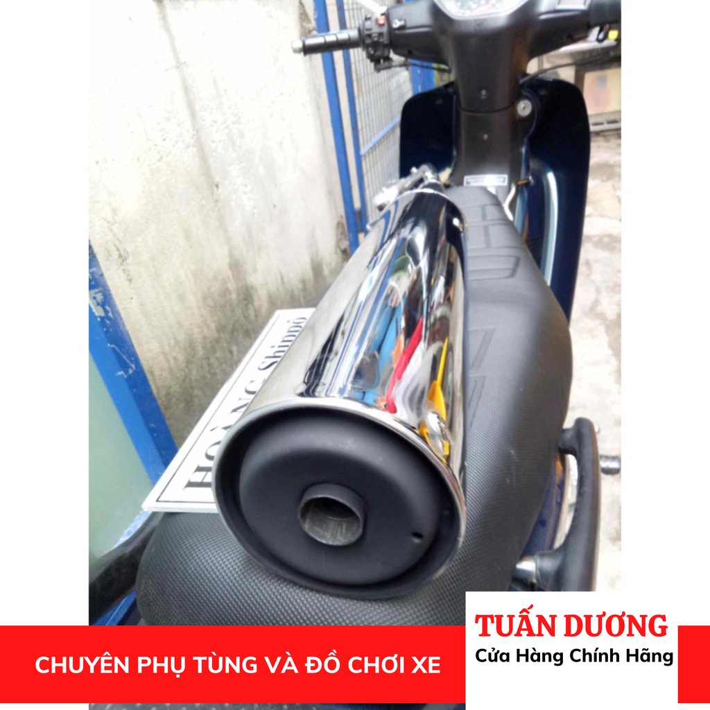 [ CHÍNH HÃNG ] Ống Xả Wave Thái 110 - pô thái đít đen đít trắng - pô 2543 hàng xịn nổ căng bao tê lắp các loại xe