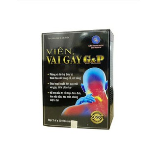 Viên vai gáy GP hộp 30 viên
