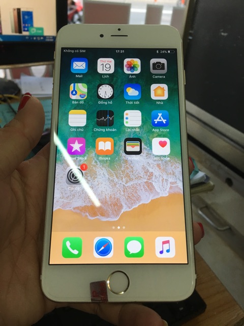 Điện thoại Apple IPhone 6 Plus 64GB Gold,nguyên zin 99% giá rẻ.Ship COD toàn Quốc