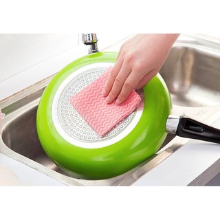 Disposable Nonwovens Cleaning Cloth Multi-purpose Extractable Dish Washing Cloth
