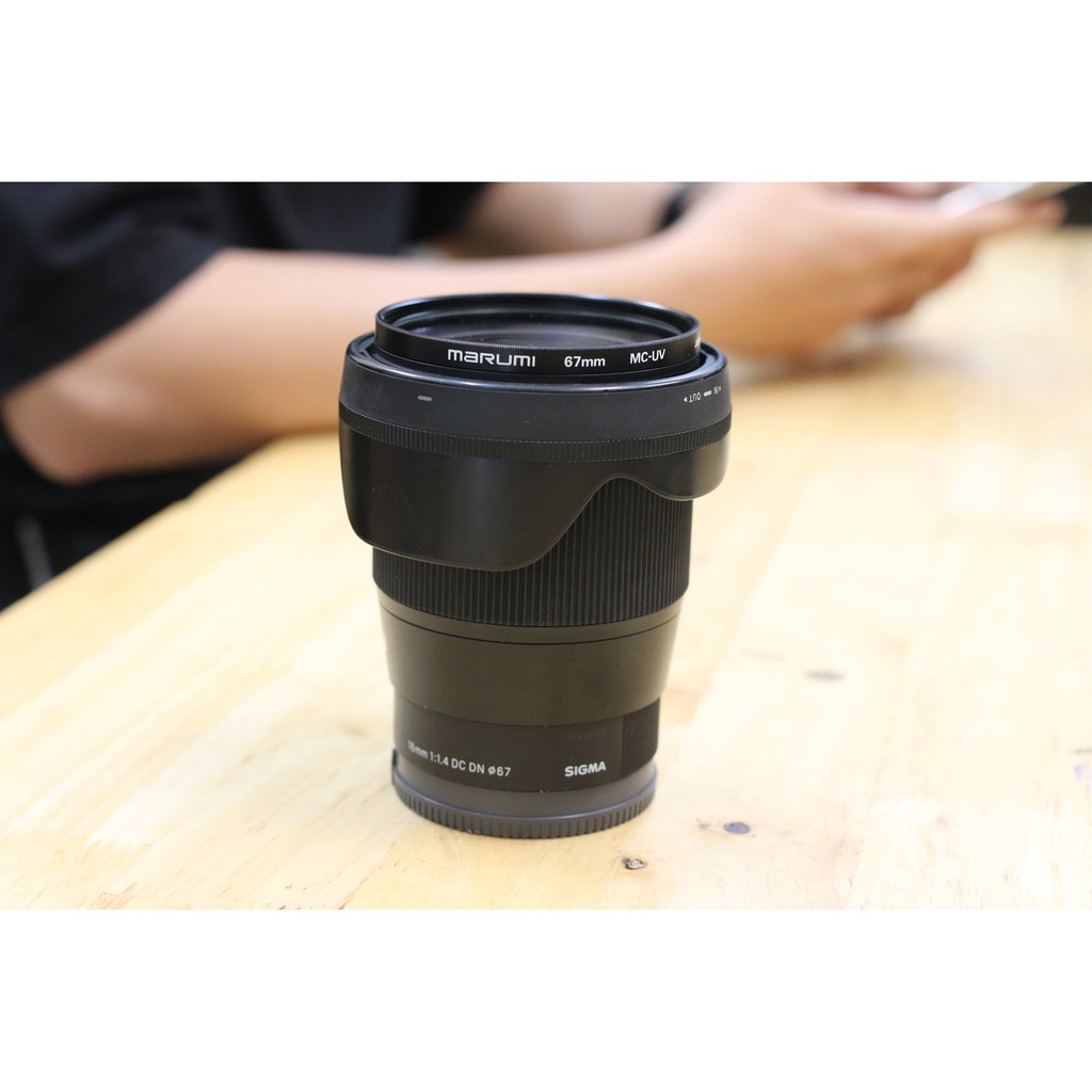 Ống kính Sigma 16mm f/1.4 DC DN Contemporary For Sony E-mount