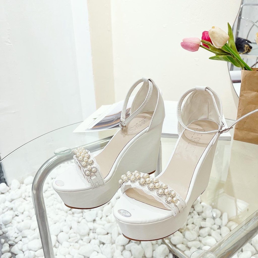 ❤️Giày cao gót nữ đế xuồng cực sang trọng chất liệu cao cấp cao