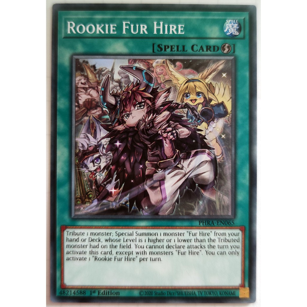 [Thẻ Yugioh] Rookie Fur Hire |EN| Common