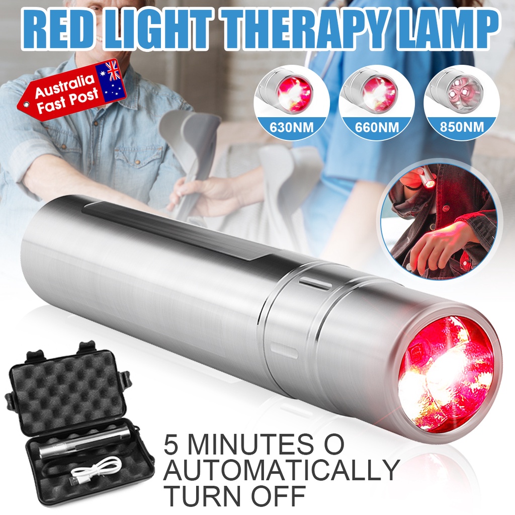 Đèn Led Y Tế Cầm Tay Hồng Ngoại Giảm Đau Khớp 850nm 630nm 660nm