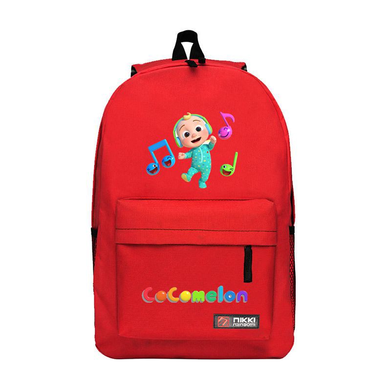 Cocomelon School Backpack Printing ChildrenTeenage Girls Daily Laptop Backpacks