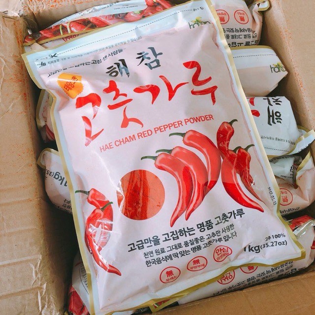 Ớt Bột Hàn Quốc Hanaro 1kg- Làm Kim Chi