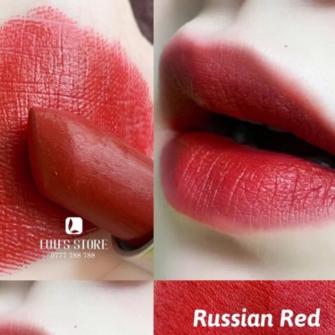 Son MAC #612 Russian Red - Đỏ Cổ Điển