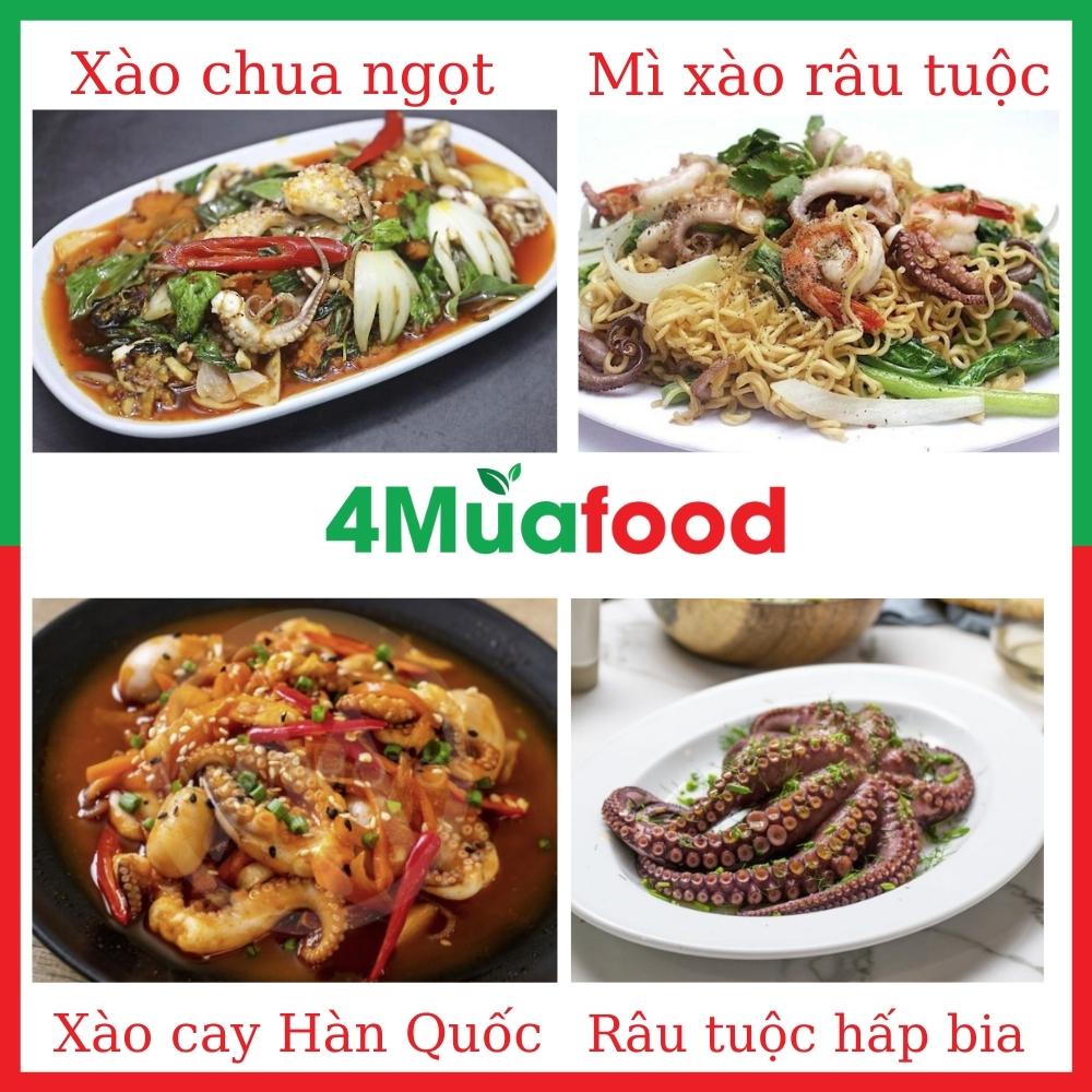 1kg Râu Tuộc Đỏ Khồng Lồ dùng Nướng Lẩu Xào net 6 - Đóng túi hút chân không  - 4Muafood - Thực Phẩm 4 Mùa