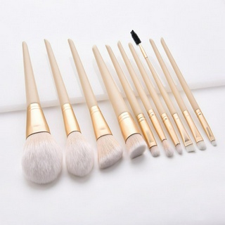 Set 10 cọ trang điểm đa năng đầu lông mềm chất lượng cao