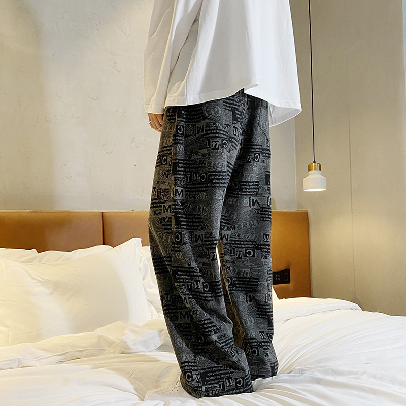 Quần Dài Thể Thao Lưng Thun Ống Rộng Cho Nam | BigBuy360 - bigbuy360.vn