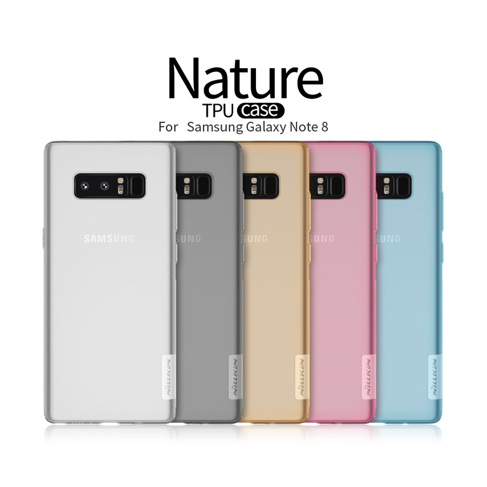 Ốp Lưng Nillkin Siêu Mỏng Trong Suốt Cho Samsung Galaxy Note 8