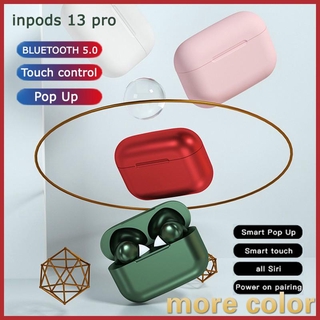 Bộ Tai Nghe Bluetooth Không Dây Macaron 2020 13 Pro Kèm Mic