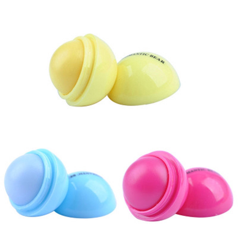 [Hàng mới về] Son dưỡng ROMANTIC BEAR vỏ hình cầu giữ ẩm sâu lâu trôi vị trái cây | BigBuy360 - bigbuy360.vn