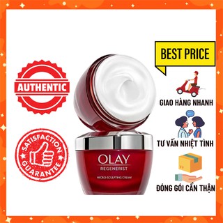 [HÀNG MỸ] Kem dưỡng ẩm chống lão hóa Olay Regenerist Micro-Sculpting Cream Face Moisturizer 48g