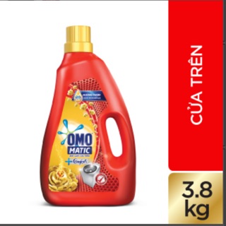 Chai nước giặt omo matic 3,8kg