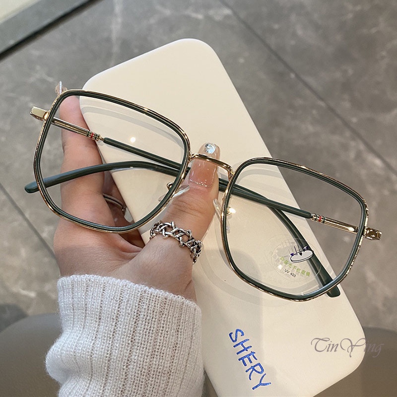 GETNOIVAS Mắt Kính Gọng Kim Loại Chống Ánh Sáng Xanh Thời Trang Dễ Thương
