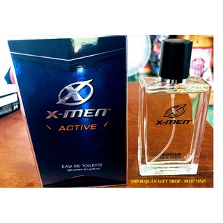 NƯỚC HOA NAM X-MEN ACTIVE 50ML