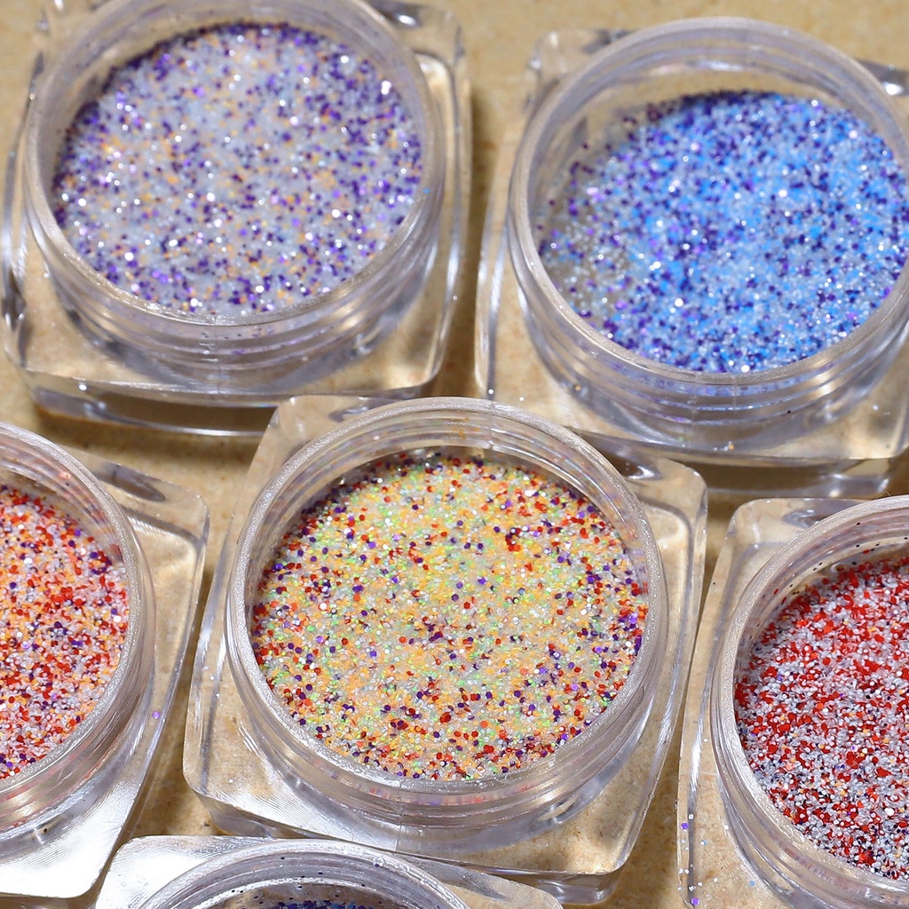 Bột nhũ dạ, nhũ rắc trang trí nail  - hottrend 2022