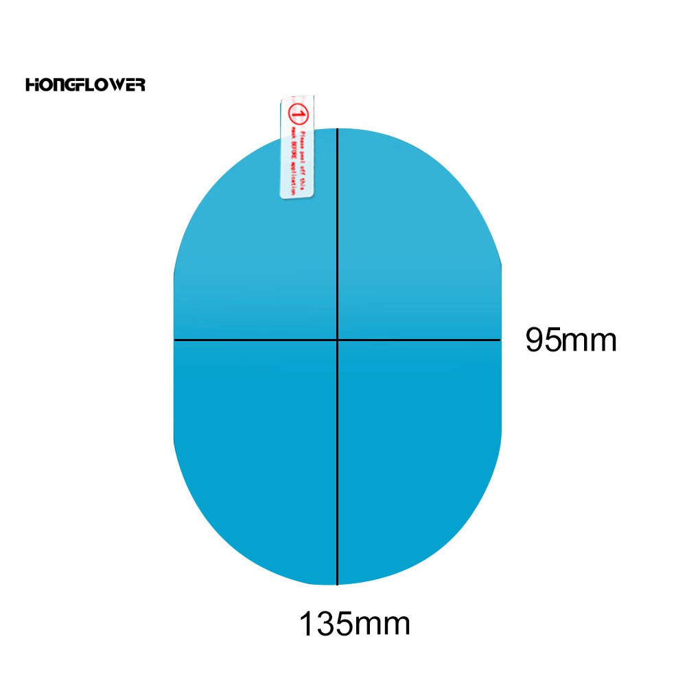 Set 2 Miếng Dán Chống Sương Mù Không Thấm Nước Cho Kính Chiếu Hậu Xe Hơi | BigBuy360 - bigbuy360.vn