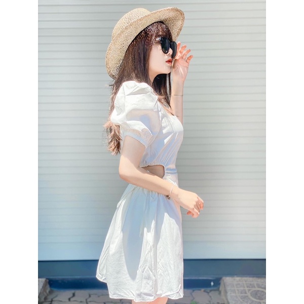 Đầm babydoll khoét eo 208 | BigBuy360 - bigbuy360.vn