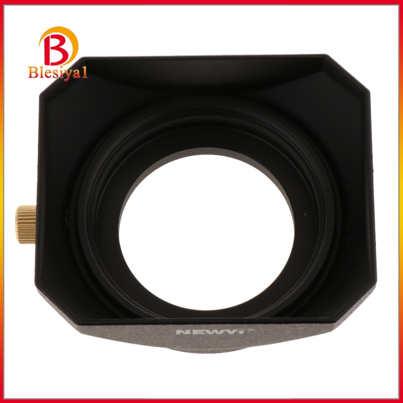 [BLESIYA1]39mm Square Lens Hood with Screw for Canon   Sony Camera Universal