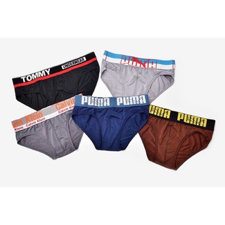 a BỘ 5 QUẦN LÓT NAM BẢN TO NHIỀU KIỂU CHỮ b